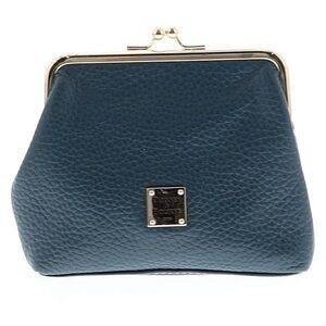 Dooney & Bourke Navy Leather Coin Purse